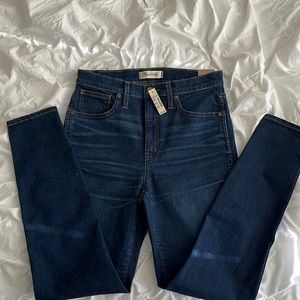 NWT 👖Madewell 10" High-Rise Skinny Jeans in Danny Wash 👖